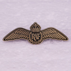New Trending RAF Souvenir Badge Popular <strong>UK</strong> Remembrance Day Soft Enamel Lapel Pin - Product Image 5