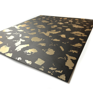 Usine en gros couleur fibre de carbone forgé motif plaque <span class=keywords><strong>guitare</strong></span> personnalisation - Product Image 3