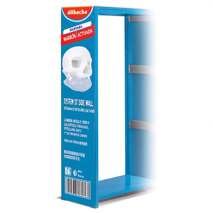 Soporte de Acero Galvanizado Fami System St para Pared Lateral, 600 D x 1000 H, para Unidades de Estanterías - Product Image 3