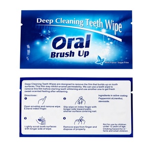 Échantillon gratuit dentaire nettoyage en profondeur des dents essuyer dans Dents doigt Blanchissant Brosse Orale Jusqu'à - Product Image 3