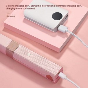 Cepillo Eléctrico Inalámbrico de Cerámica para Alisar y Rizar el Cabello con Calentamiento Rápido y Temperatura Constante - Product Image 5