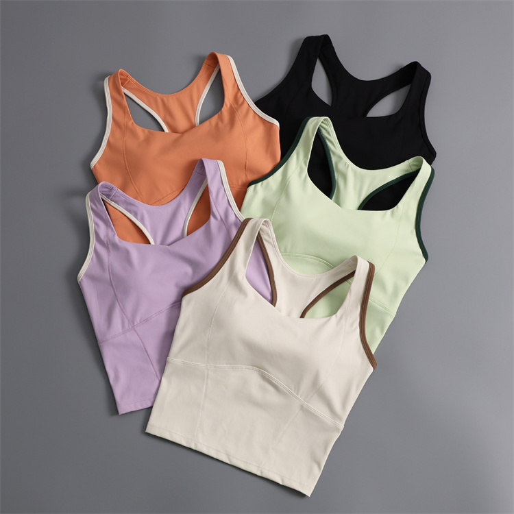 Yoga Clothes Women's Gym Fitness Casual Short Lightweight Comfortable Tank Top Quick Dry Breathable