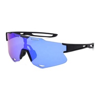 Gafas Stella TR90 con Lentes Fotocromáticas UV400 y Montura Media Aerodinámica, para Ciclismo, Running y Escalada