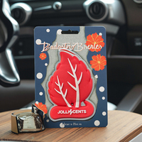 Diffuseur d'air saisonnier Jolliscents pour voiture, clip de ventilation en plastique, pour les trajets d'automne, nouvel odeur de voiture, élimination des odeurs, non