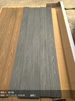 Panneau mural moderne en PVC WPC de haute qualité, imperméable, ignifuge, antistatique, panneau de revêtement de mur extérieur en bois composite