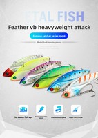 Leurre de pêche LUTAC Vib/70mm/21g pour toutes les piscines, avec yeux de poisson 3D, personnalisable