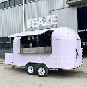 Chariot mobile multifonctionnel en acier inoxydable de conception populaire pour mariage, confiserie, café, nourriture, collations, restauration rapide - Product Image 6