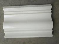 Coffrage en plastique ABS durable pour la réalisation de corniches en béton coulé sur place, produit de décoration extérieure pour bâtiments résidentiels