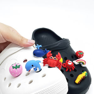 Nouveauté, vente en gros d'usine, breloques 3D pour sabots, accessoires en caoutchouc PVC pour chaussures, décoration personnalisée pour chaussures, breloques pour chaussures - Product Image 3