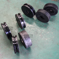 Cintreuse d'angle pour tuyaux de CVC, à rouleaux de formage trempés, pour des arcs lisses sans torsion ni déformation