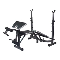 Support de barre de musculation, coussin de protection pour barre, collier de serrage, coussin de squat pour barre, banc de musculation multifonctionnel de haute qualité