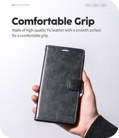 Étui portefeuille en cuir Goospery Blue Moon pour iPhone 18 Pro Max 17 avec porte-cartes