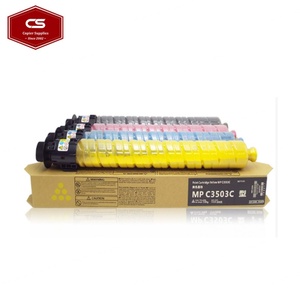 โทนเนอร์และตลับหมึกที่รองรับสำหรับ Ricoh MP C3503 MPC3003 C3004 MPC3504SP เบียร์ - Product Image 1