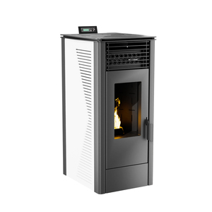 Poêle à <span class=keywords><strong>granulés</strong></span> <span class=keywords><strong>de</strong></span> <span class=keywords><strong>bois</strong></span> PK-120 au design moderne européen avec télécommande pour la maison, la villa, l'appartement, utilisation autonome, chauffage intérieur - Product Image 5