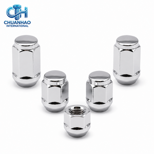 Tuerca de Rueda Cromada Brillante de Acero al Carbono M12 M14 para Coche, Camión, SUV, Suministro de Fábrica - Product Image 1