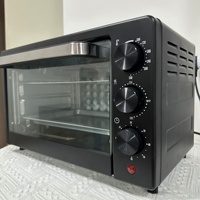 Four à pizza électrique triple en aluminium M 25L, cuisson par convection, contrôle indépendant de la température, 1200W, protection contre la surchauffe, facile à utiliser