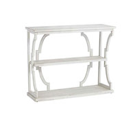 Utilisation multifonctionnelle élégant Style français couloir en bois massif Design moderne Table de Console en bois et plexiglas