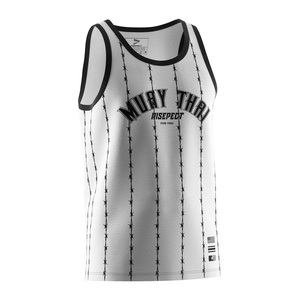 Conjunto de Camiseta y Pantalones Cortos de Boxeo Tailandés Sublimados, Cómodos y con Diseño Impreso para Jóvenes - Product Image 3