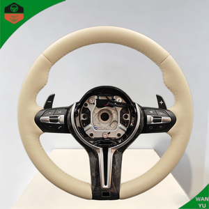 Volante Deportivo de Cuero Serie E <span class=keywords><strong>M</strong></span> Sport para <span class=keywords><strong>BMW</strong></span> Serie 3 E65 E66 X5 E70 X6 E71 E81 E82 E83 E84 E85 E88 E89 E90 E91 E92 E93 M3 M5 - Product Image 2