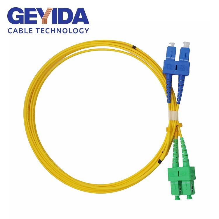 APT Fiber Optic Patch Cord Single Mode Simplex SC UPC SC APC 3.0MM ...