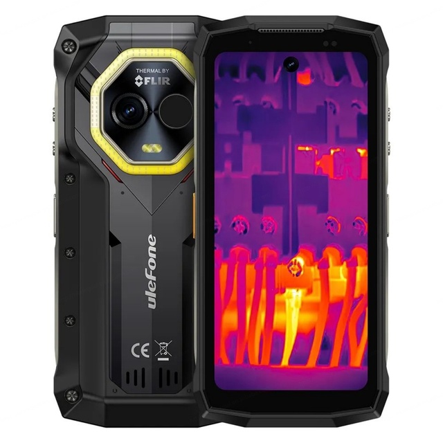 Ulefone Armor Mini 20T Pro Thermal Imaging 8GB+256GB Octa Core IP68/IP69K Shockproof Rugged Phone 4.7 Inch AMOLED Android CDMA