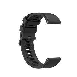 Bracelet de montre en Silicone Sport souple boucle noire 20mm 22mm pour Amazfit BIP5 GTR 4 GTS <span class=keywords><strong>3</strong></span> Pro <span class=keywords><strong>2</strong></span> Mini bracelet en caoutchouc - Product Image 6