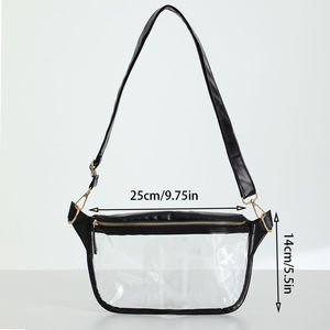 Popolare 2025 trasparente in <span class=keywords><strong>PVC</strong></span> marsupio impermeabile da stadio borsa borsa personalizzata a tracolla da donna accessori per marsupi - Product Image 6