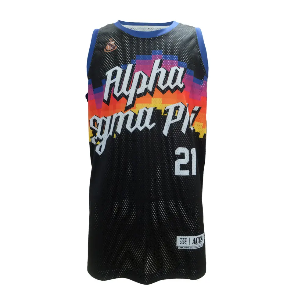 Camisetas deportivas de Hip Hop para niños, Jersey de baloncesto sublimado personalizado, fabricante de China