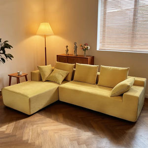 أرائك كلاسيكية مقطعية وحدات من التصميم الاسكندنافي على طراز أوروبا مجموعة وحدات لغرفة المعيشة - Product Image 1