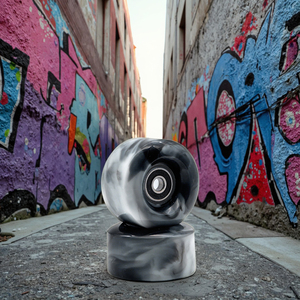 8 pezzi 8 ruote Quad PU 58*32mm cuscinetti ABEC-9 installati Quad doppia <span class=keywords><strong>fila</strong></span> Skateboard pattino ruote - Product Image 1