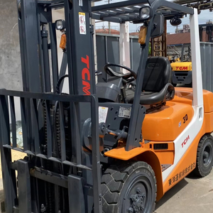 <b>Used</b> TCM Diesel High Quality <b>Used</b> TCM Forklift 3 5 10 20 Ton Capacity 3 4 4.5 Meter Reach Focused Core Engine - Product Image 1