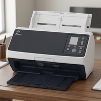 Scanner de bureau FI-8170 A4 avec alimentation automatique de feuilles, recto-verso, 70 ppm, 140 ipm, CIS, 600 dpi, USB 3.2