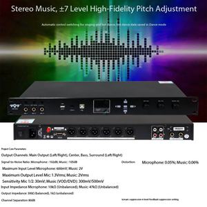 Professional KTV <strong>Karaoke</strong> Pre-amplifier with Echo Effector, 797 HEV100 Microphone with Anti-breathing Noise Audio Processor - Product Image 2