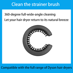 Cepillo de limpieza de filtro para secador de pelo <span class=keywords><strong>Dyson</strong></span> Supersonic, accesorio de cepillo Compatible con <span class=keywords><strong>Dyson</strong></span> <span class=keywords><strong>HD01</strong></span> HD02 HD03 HD04 HD08 HD15 - Product Image 4