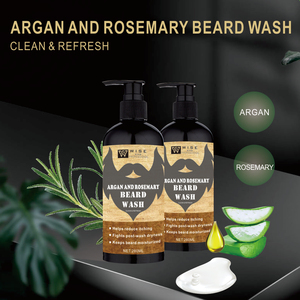 Shampoo pour barbe pour hommes, 280 ml, à base d'extraits d'herbes, pour un nettoyage quotidien et des soins de la barbe, marque privée - Product Image 2