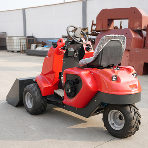 Chargeur sur pneus à trois roues à prix réduit, CE EPA Euro 5, chargeur sur pneus pour ferme et verger, transmission hydraulique, <span class=keywords><strong>pelle</strong></span> avant, petit chargeur sur pneus - Product Image 5