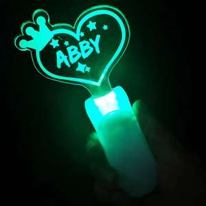 Palo de luz LED de acrílico con control remoto personalizado Kpop Bangtan Boys' Concert Glow Stick para Fans' Club Graduación Pascua Ramadán - Product Image 6