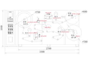 Small PE Non Woven Lamination <strong>Machine</strong>, <strong>Baby</strong> <strong>Diaper</strong> Backsheet Making <strong>Machine</strong> - Product Image 2