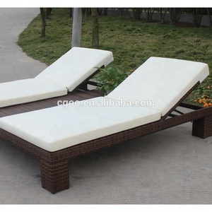 Mimbre salón para natación <span class=keywords><strong>piscina</strong></span> de aluminio al aire libre muebles de salón sillón de mimbre Silla de salón - Product Image 2