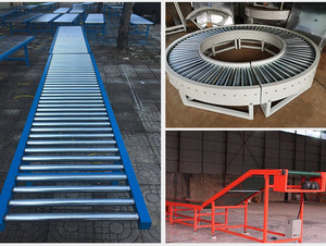 Stainless Steel Adjustable Flexible <strong>Telescopic</strong> Roller <strong>Conveyor</strong> New for Warehouse Loading &amp; Unloading - Product Image 3
