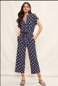 Mono azul marino con lunares blancos - Product Image 5