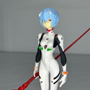 ของเล่นสะสมอนิเมะใหม่ NEON GENESIS EVANGELION EVA อาญาามิ เรย์ ตุ๊กตาพีวีซี ของเล่นฟิกเกอร์แอคชั่นสำหรับตกแต่ง - Product Image 1