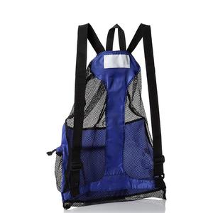 BSCI Factory Water Resistant Big Mesh Swim <b>Backpack</b> Gym Sports Dance Bag <b>Drawstring</b> <b>Backpack</b> - Product Image 4