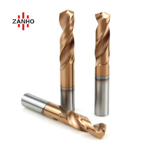 Zanho hrc55 mũi khoan cacbua rắn tích hợp Mũi Khoan Xoắn Thẳng cho gỗ và thép - Product Image 3
