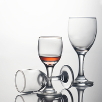 Verres à liqueur en cristal réutilisables Or longue tige 1 Oz Verres à liqueur personnalisés 2 Oz Verres à vin personnalisés