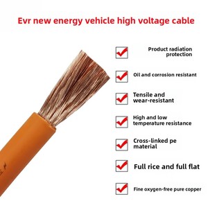 125 °C alta temperatura, cavo 1500V EV | Cavo ad alta tensione isolato XLPE per pila di ricarica EV da <span class=keywords><strong>EVR</strong></span> - Product Image 2