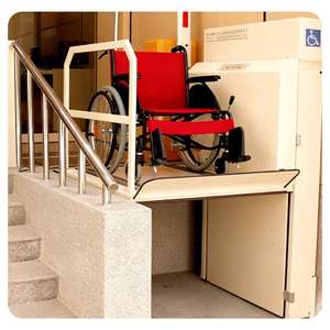 Doppia porta <span class=keywords><strong>a</strong></span> <span class=keywords><strong>battente</strong></span> automatica di alta qualità nell'ascensore domestico in vetro - Product Image 3