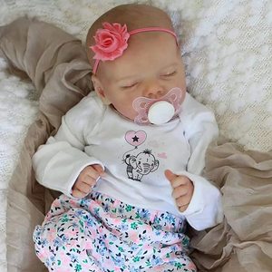 Muñecas bonitas de bebé <span class=keywords><strong>Reborn</strong></span> de 18 pulgadas, modelo de juguete suave para niños, función de música, muñecas realistas para niñas, juguetes para niños para niñas - Product Image 4
