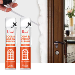 Scellant en <span class=keywords><strong>mousse</strong></span> PU pour fenêtres et portes à faible expansion Qingdao Ligne de production adhésive en <span class=keywords><strong>mousse</strong></span> PU à faible expansion Remplisseur d'écart Remplissage de grands écarts - Product Image 1