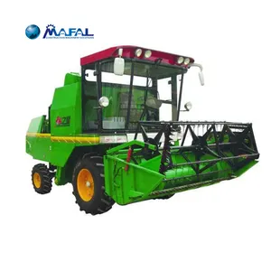 China mini new rice wheat combine harvest machine on sale